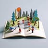 Pop up book